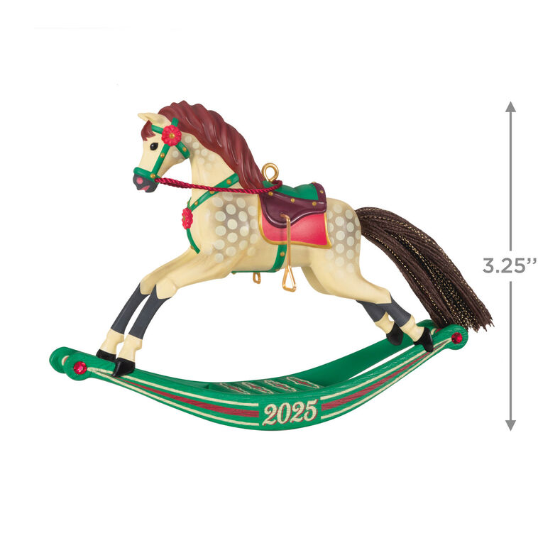 Hallmark Rocking Horse Memories 2025 Ornament