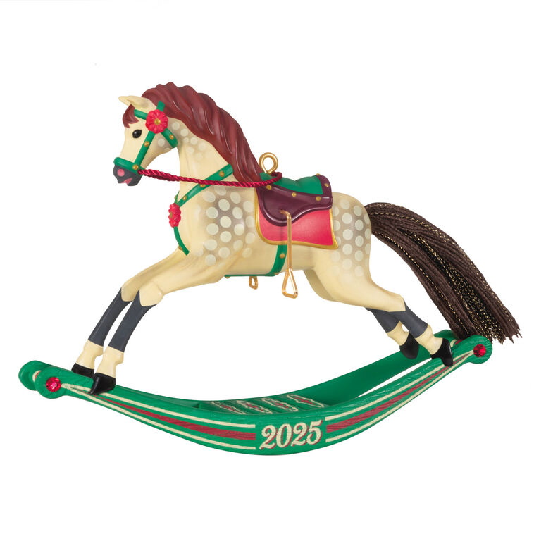hallmark Rocking Horse Memories 2025 Ornament