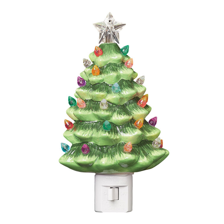 hallmark Roman Vintage Christmas Tree Night-Light