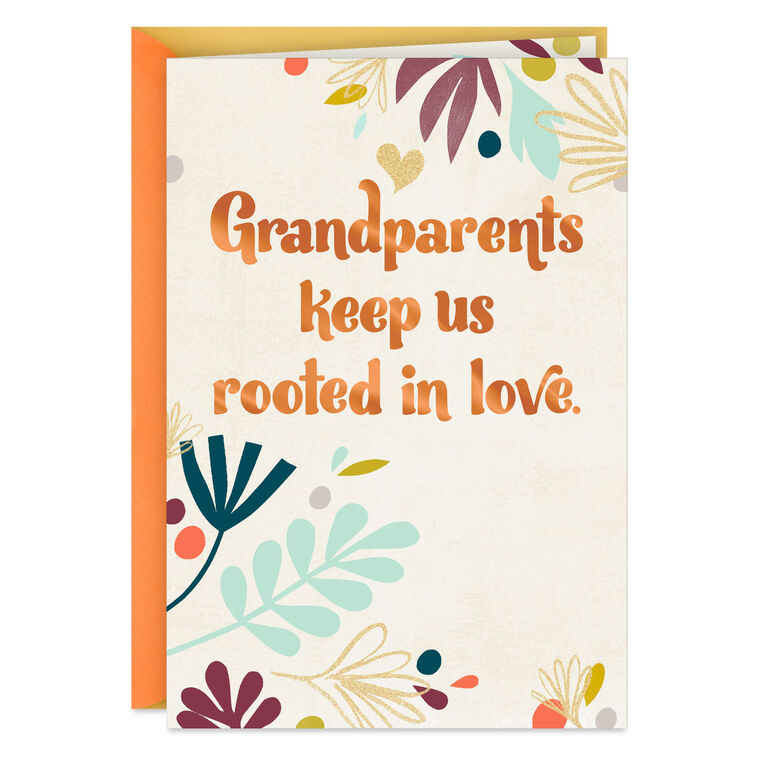 hallmark Rooted in Love Grandparents Day Card