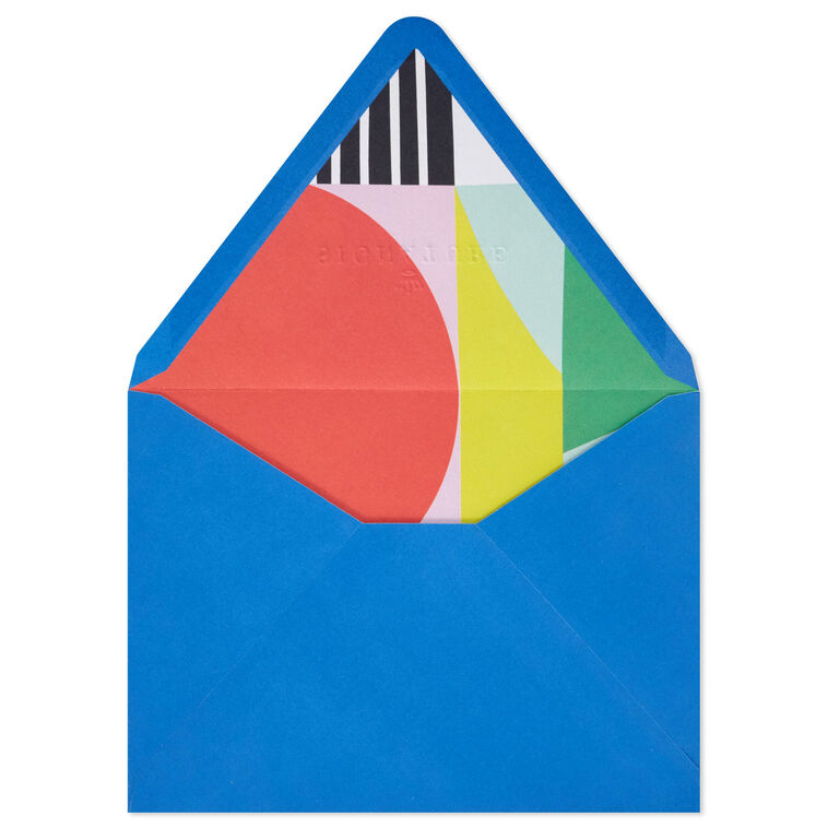 Hallmark Royal Blue Designed Envelopes Pack Of 10