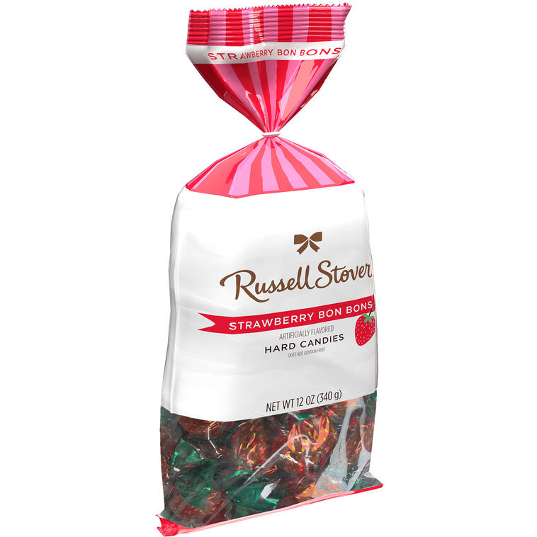 Hallmark Russell Stover Strawberry Bon Bons 12 Oz