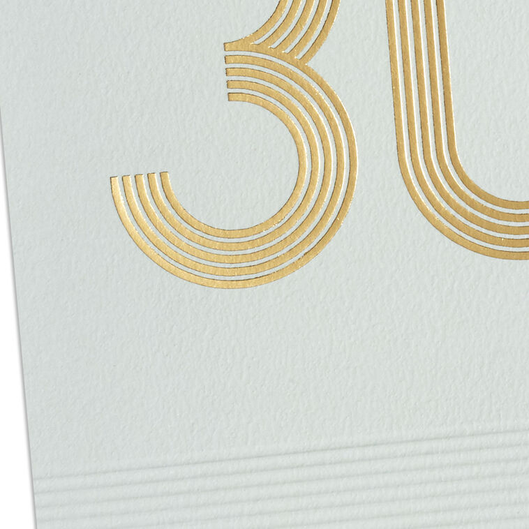 Hallmark Same Great You 30th Birthday Card