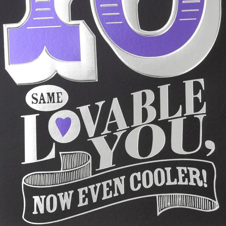 Hallmark Same Lovable You 10th Birthday Card