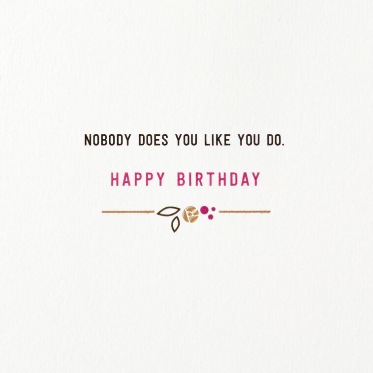 Hallmark Sassy Classy Badassy Birthday Card