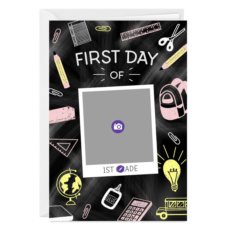 Hallmark School Design Icons Custom Card For Kid