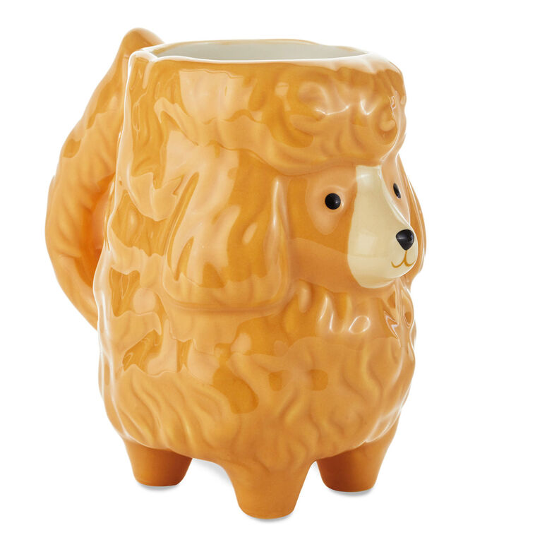Hallmark Sculpted Dog Mug 18 Oz