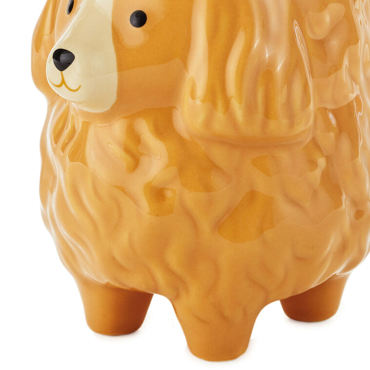 Hallmark Sculpted Dog Mug 18 Oz