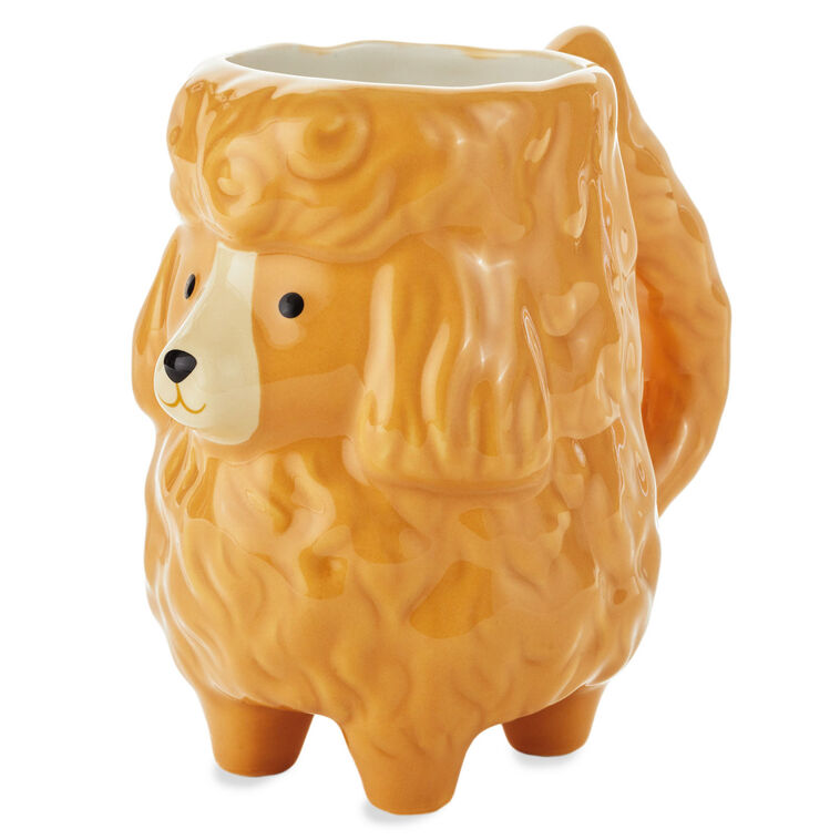 hallmark Sculpted Dog Mug 18 oz
