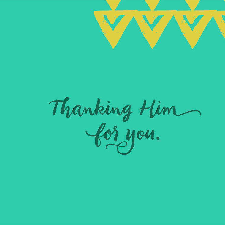 Hallmark Selfless Servant Religious Card
