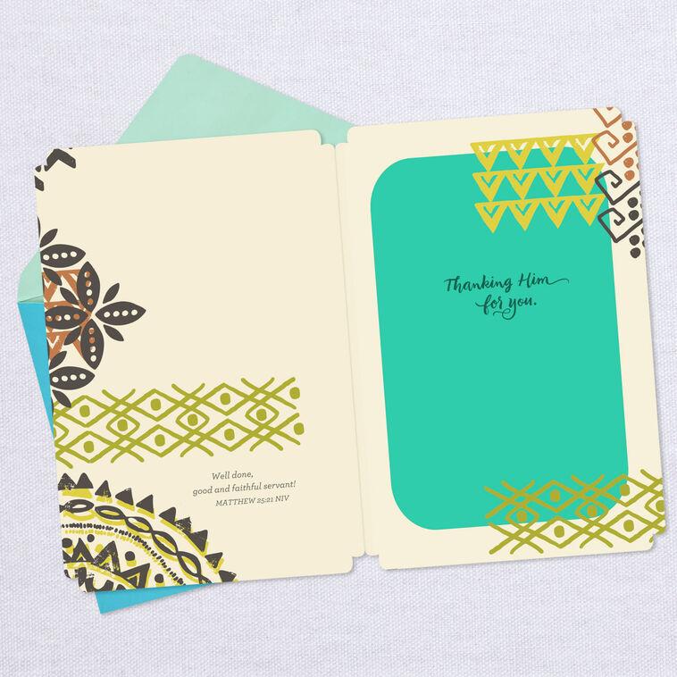 Hallmark Selfless Servant Religious Card