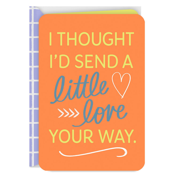 hallmark Sending a Ton of Love Your Way Love Card