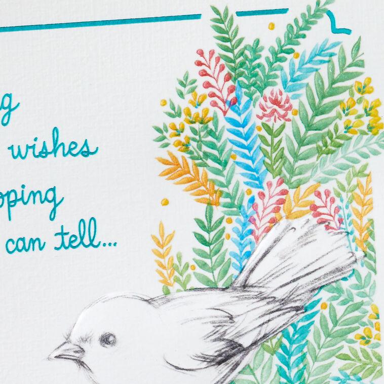 Hallmark Sending Cheerful Wishes Get Well Card