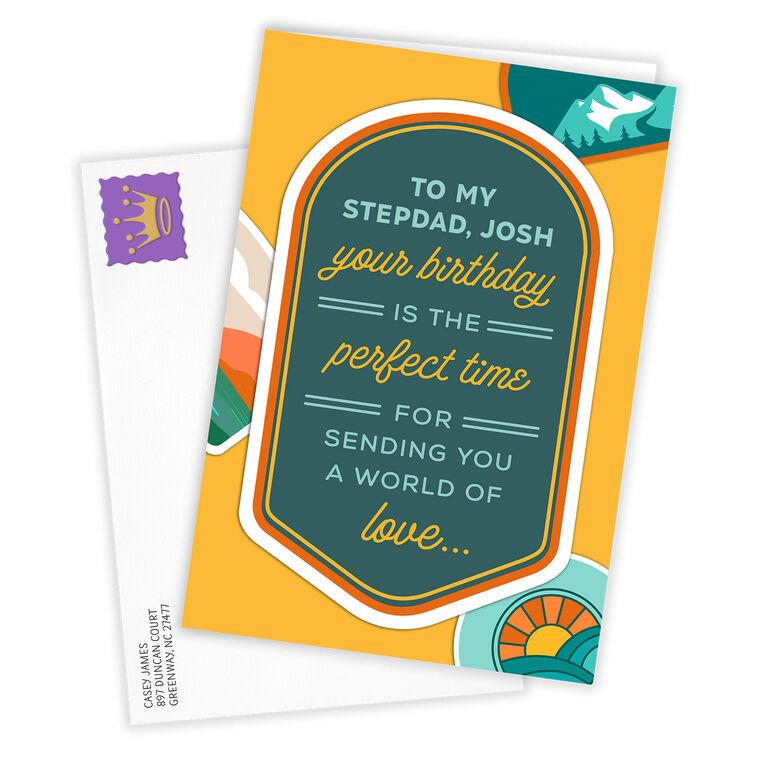 Hallmark Sending Love Custom Birthday Card