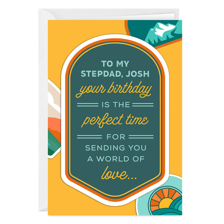 hallmark Sending Love Custom Birthday Card