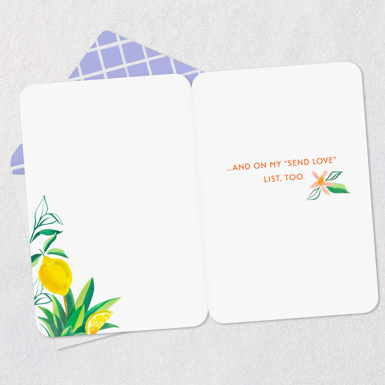 Hallmark Sending Love Thinking Of You Card