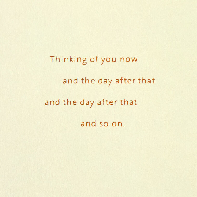 Hallmark Sending You Comfort Encouragement Card