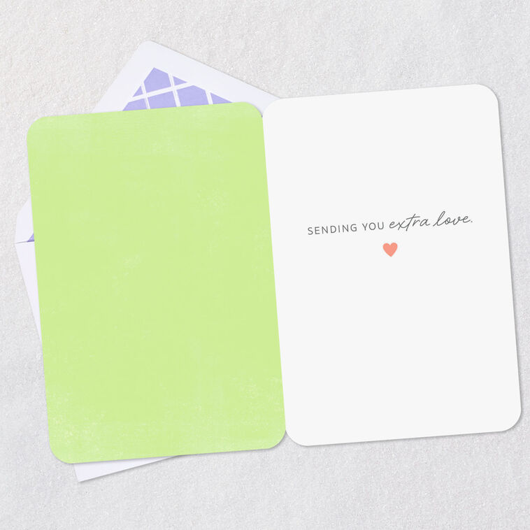 Hallmark Sending You Extra Love Encouragement Card