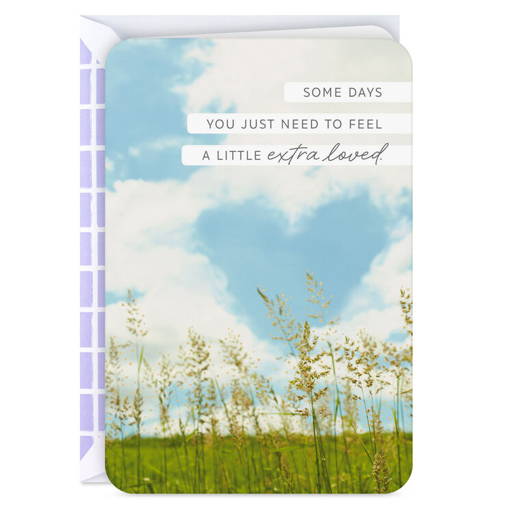 hallmark Sending You Extra Love Encouragement Card