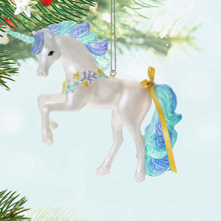 Hallmark Sensational Seaside Unicorn Ornament
