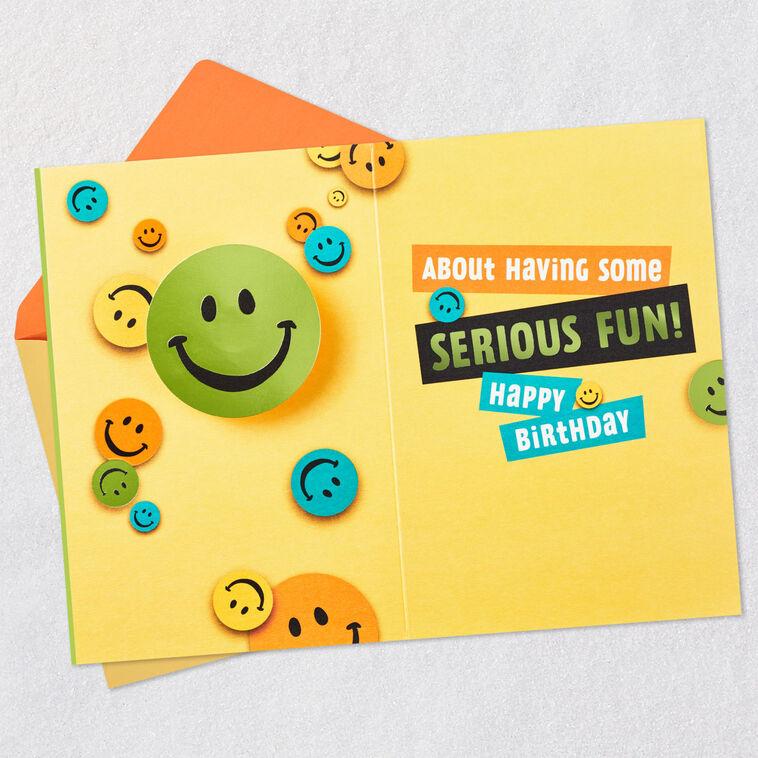 Hallmark Serious Fun Pop-Up 10th Birthday Card