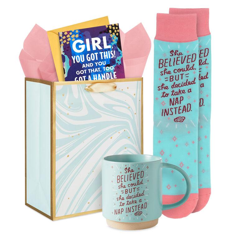 hallmark She Believed Encouragement Gift Set