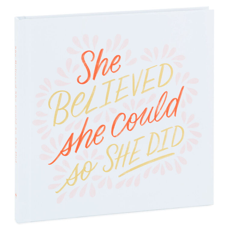 hallmark She Believed She Could So She Did Book