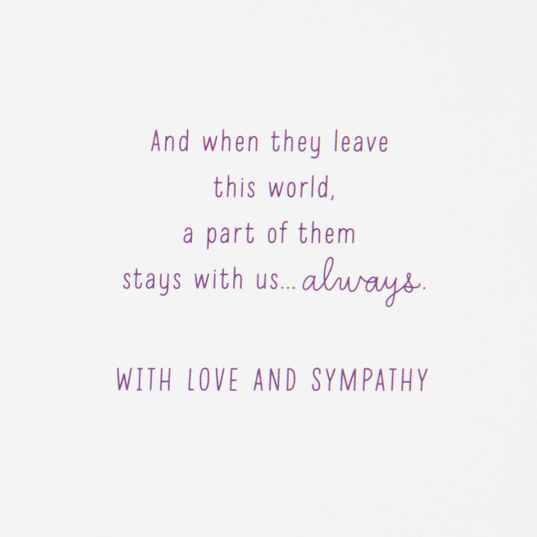 Hallmark Shibori Butterfly Sympathy Card