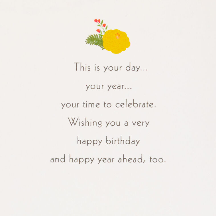 Hallmark Shine Bright 3D Pop-Up Birthday Card