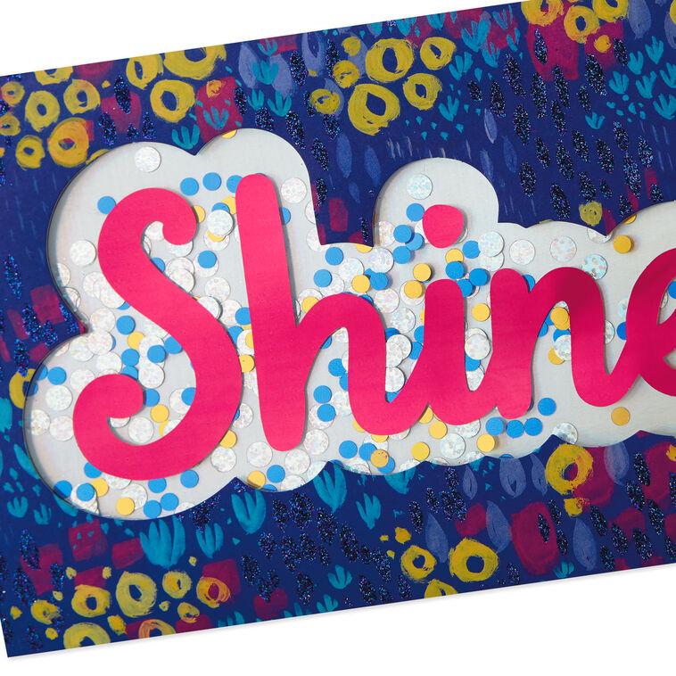 Hallmark Shine Confetti Birthday Card For Daughter