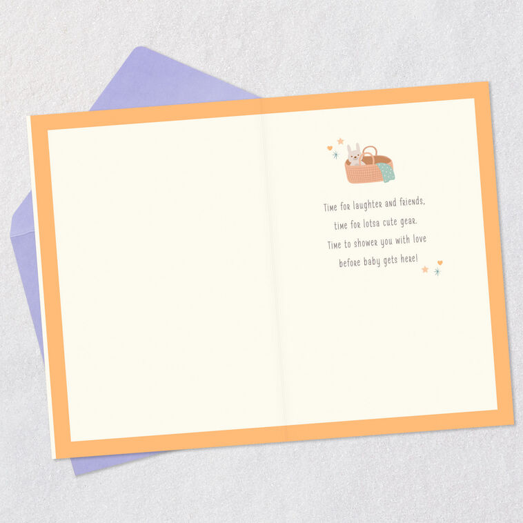 Hallmark Showered With Love Baby Shower Card