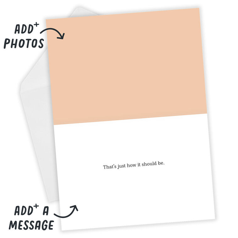 Hallmark Side By Side Custom Love Card