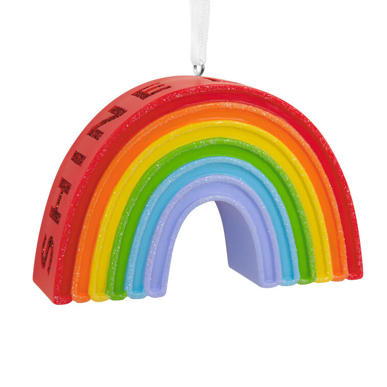 hallmark Signature Rainbow Hallmark Ornament