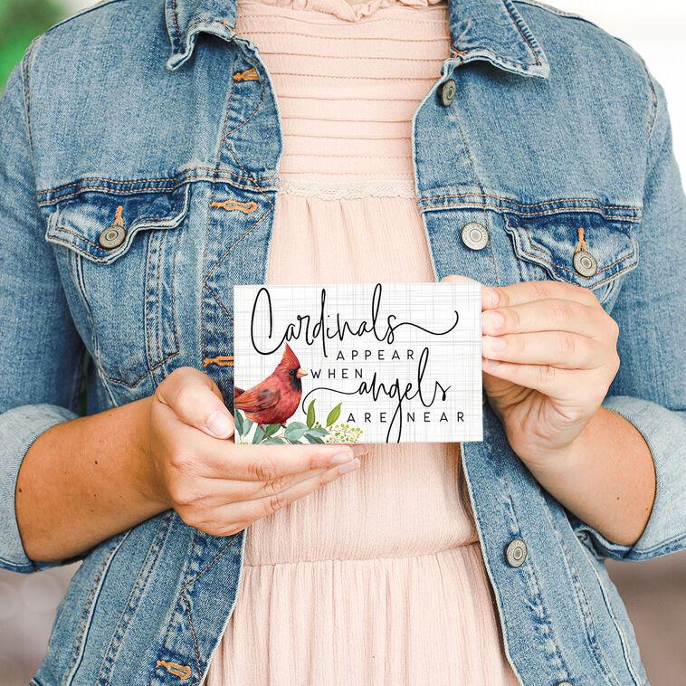 Hallmark Sincere Surroundings Cardinals Quote Sign