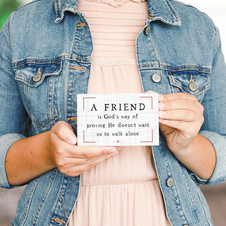 Hallmark Sincere Surroundings God's Way Quote Sign
