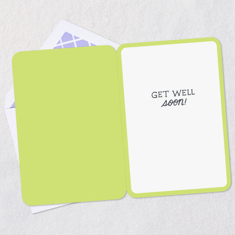 Hallmark Sit Stay Heal Get Well Card