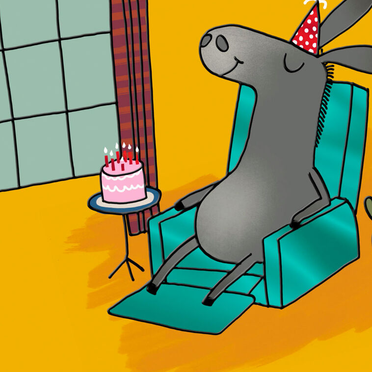 Hallmark Sit Your Ass Down Funny Birthday Card