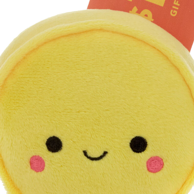 Hallmark Smiley Face Plush Gift Card Holder