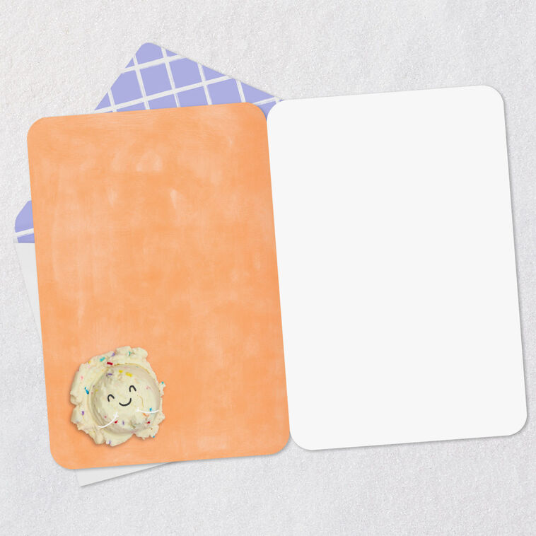 Hallmark Smiling Ice-Cream Scoops Blank Card