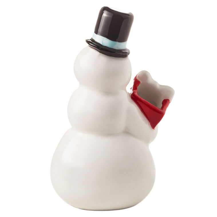Hallmark Smiling Snowman Toothpick Holder
