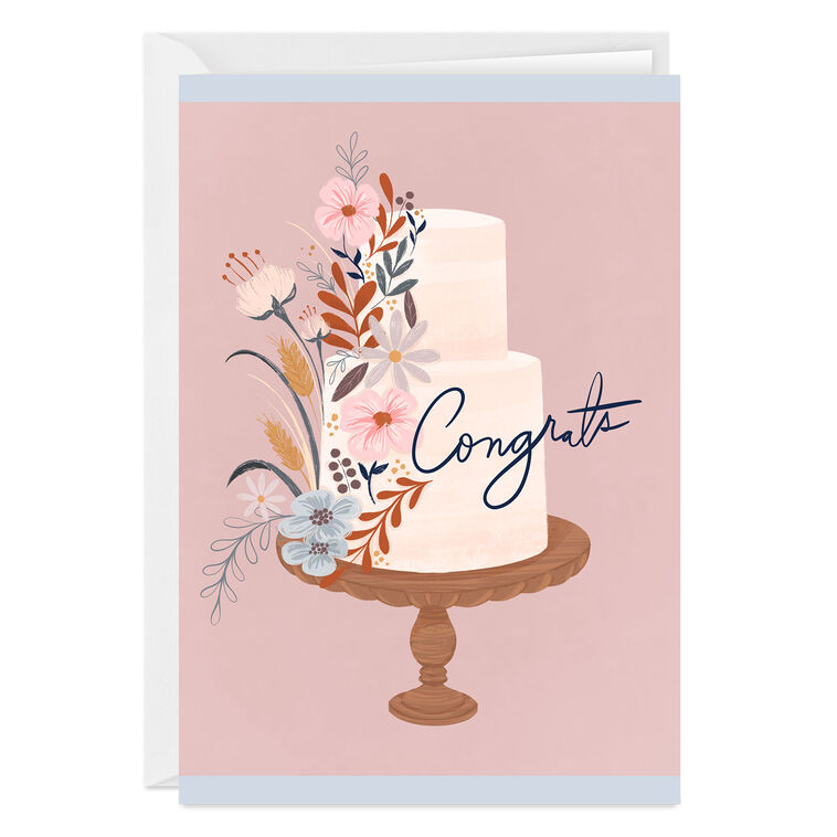 hallmark So Beautiful Together Custom Wedding Card