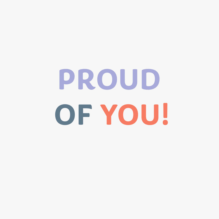 Hallmark So Dang Proud Of You Congratulations Card