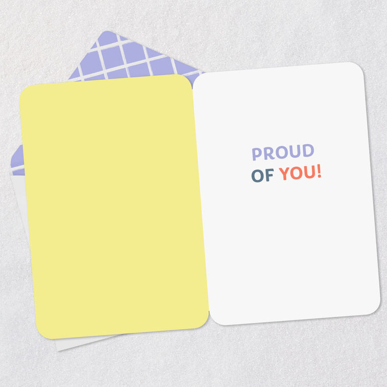 Hallmark So Dang Proud Of You Congratulations Card