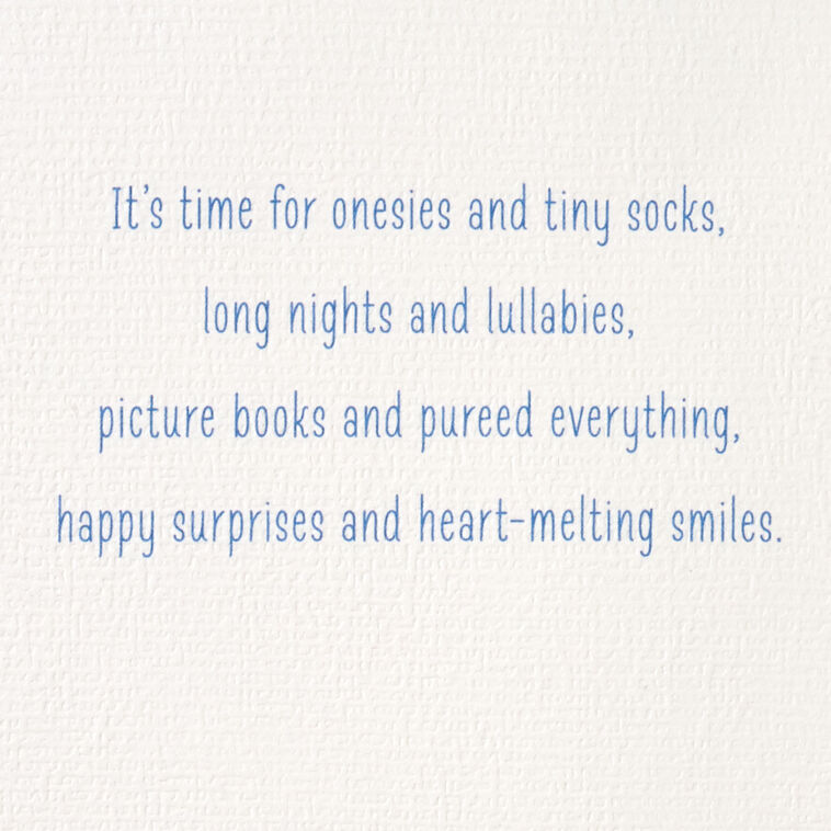 Hallmark So Darn Cute New Baby Card