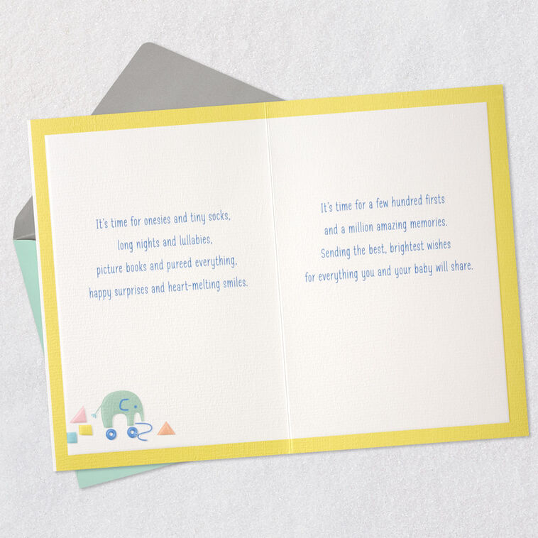 Hallmark So Darn Cute New Baby Card