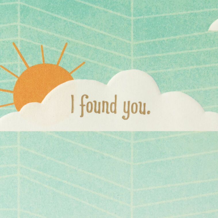 Hallmark So Glad I Found You Romantic Love Card