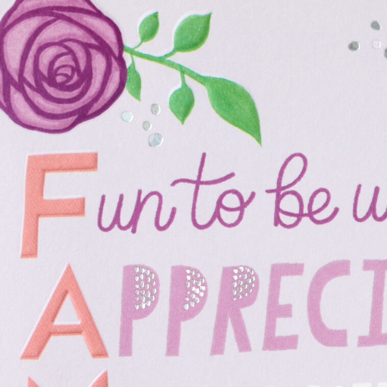 Hallmark So Glad We're Family Birthday Card