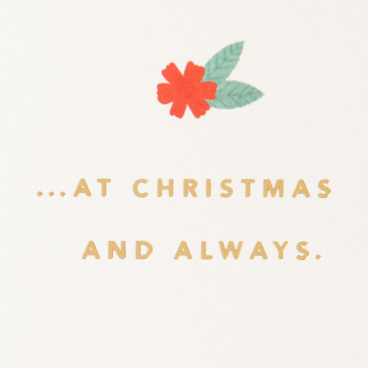 Hallmark So Glad We're Family Christmas Card