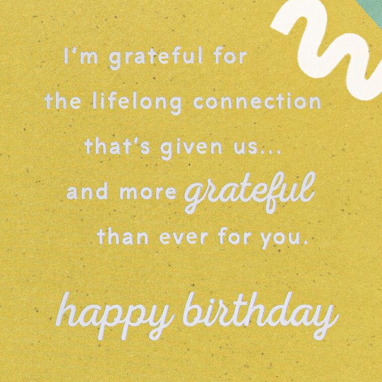Hallmark So Grateful Birthday Card For Cousin