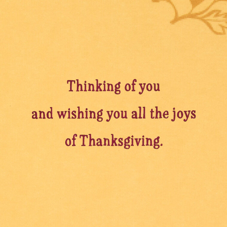Hallmark So Grateful For You Thanksgiving Card